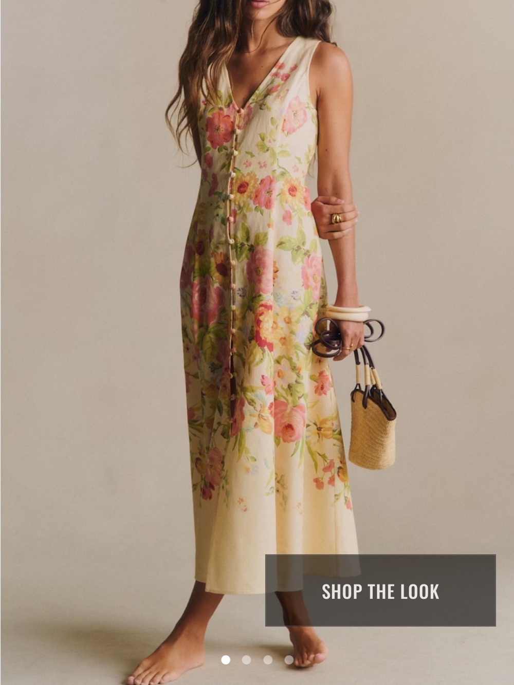 Sezane Fitia Dress in Estate Print